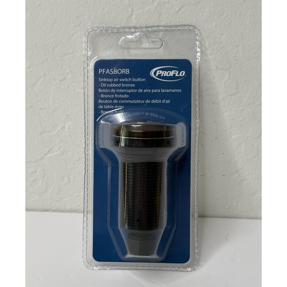 PROFLO PFASBORB 3.5 Inch Air Switch Button Bronze‎ Garbage Disposal Sink Kitchen